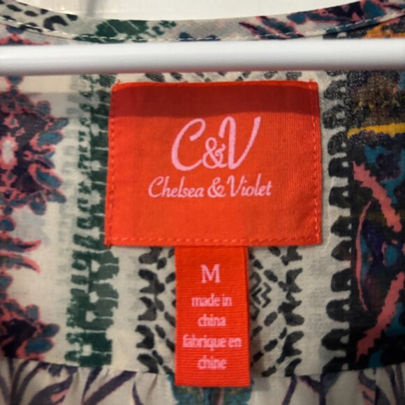 Women's Maxi Dress - Sheer - Chelsea & Violet Brand - Size M - Picture 5 of 6